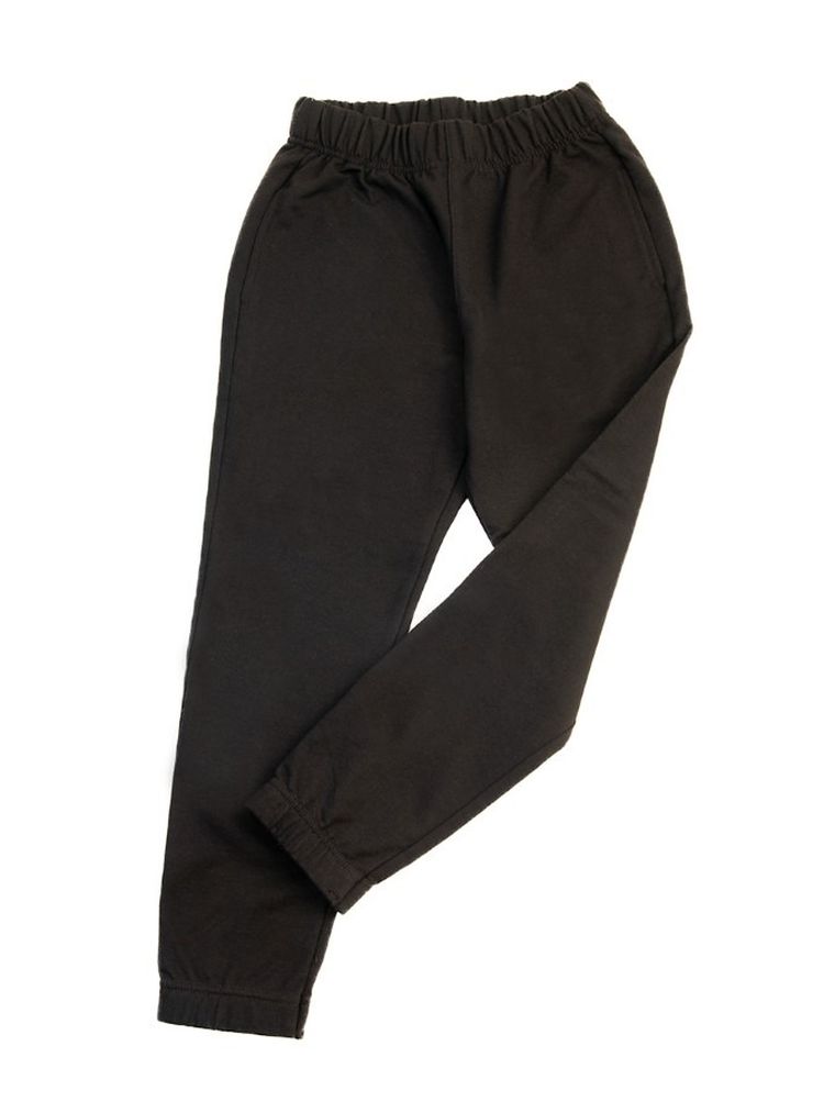 Spodnie dresowe dla chłopca, ciemnobrązowe, Tup Tup