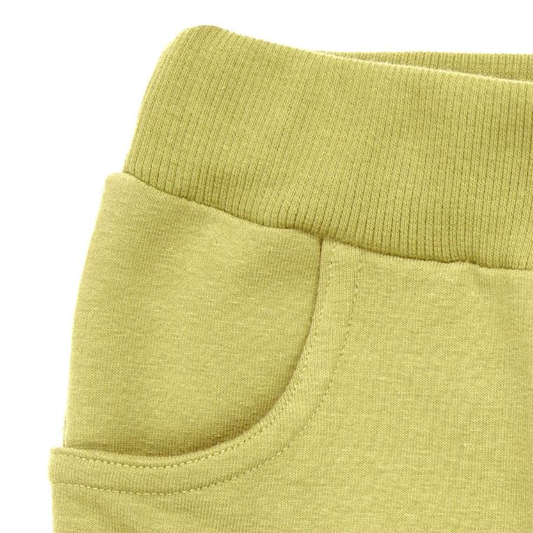 Spodnie dresowe dziecięce, limonkowe, Nicol