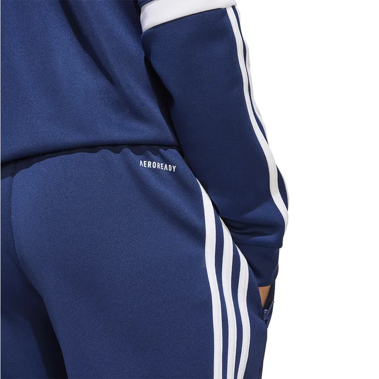 Spodnie dresowe dziecięce, niebieskie, Adidas Squadra