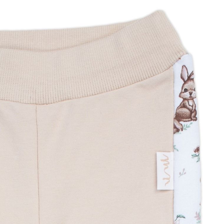 Spodnie dresowe dziewczęce, beżowe, Nicol