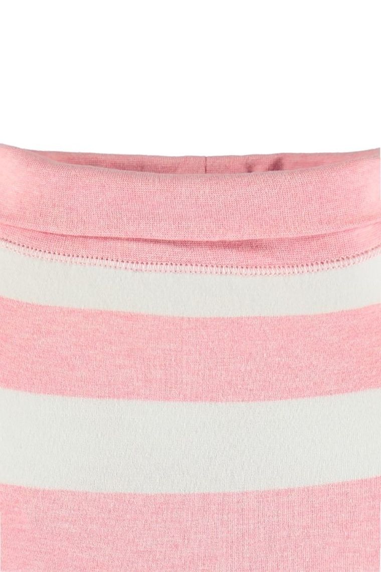 Spodnie dresowe dziewczęce, biało-różowe, Bellybutton