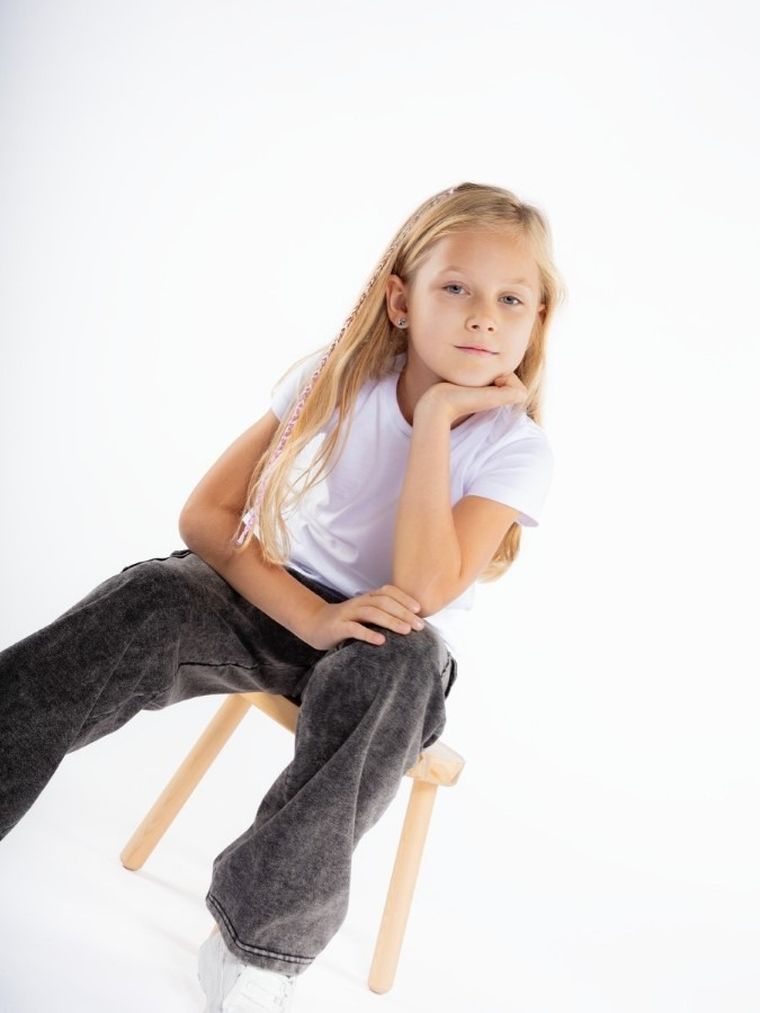 Spodnie dresowe dziewczęce, czarne, Tup Tup