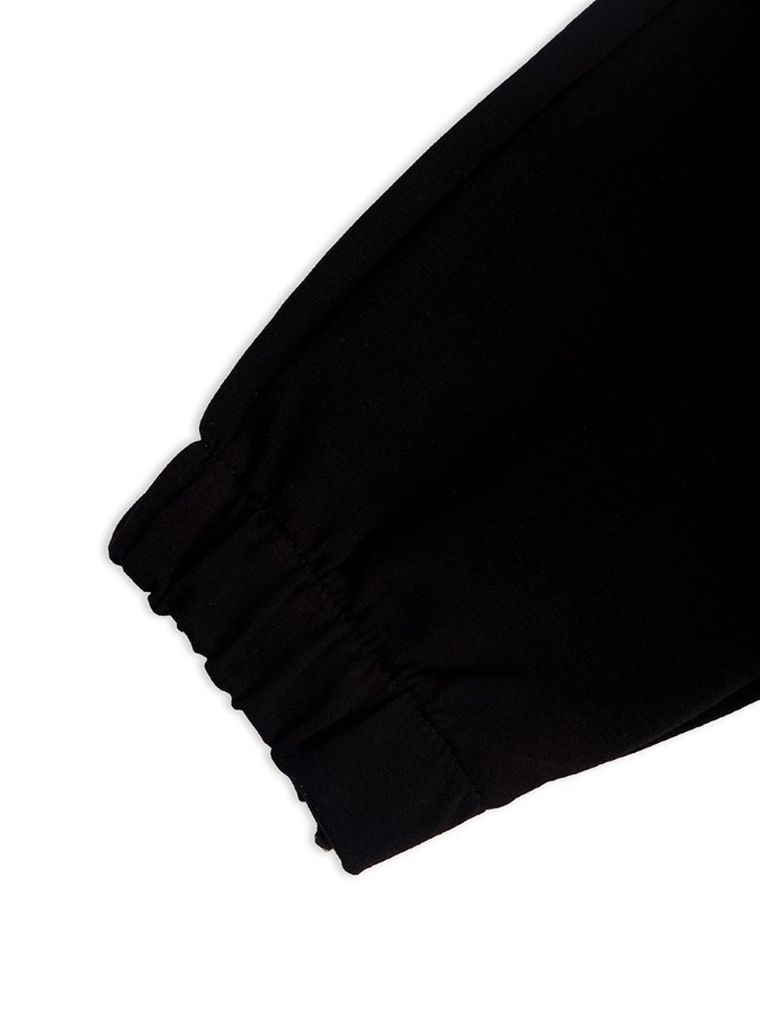 Spodnie dresowe dziewczęce, czarne, Tup Tup