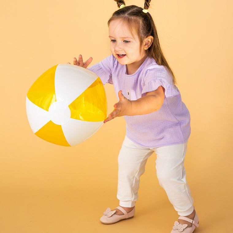 Spodnie dresowe dziewczęce, ecru, Eevi