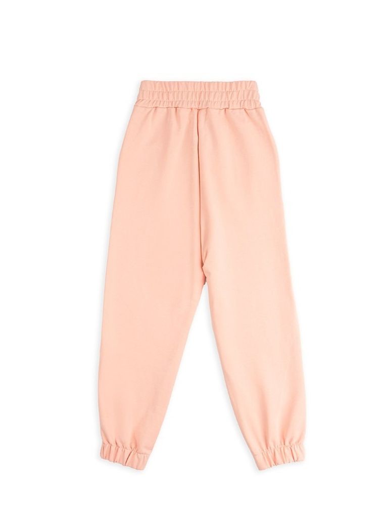 Spodnie dresowe dziewczęce, koralowe, Tup Tup