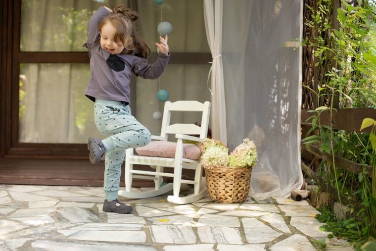 Spodnie dresowe dziewczęce, miętowe, Pinokio