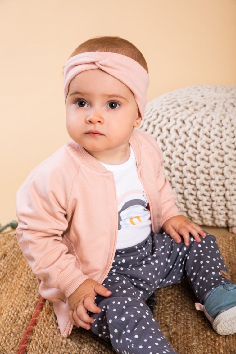 Spodnie dresowe dziewczęce, szare, Nicol