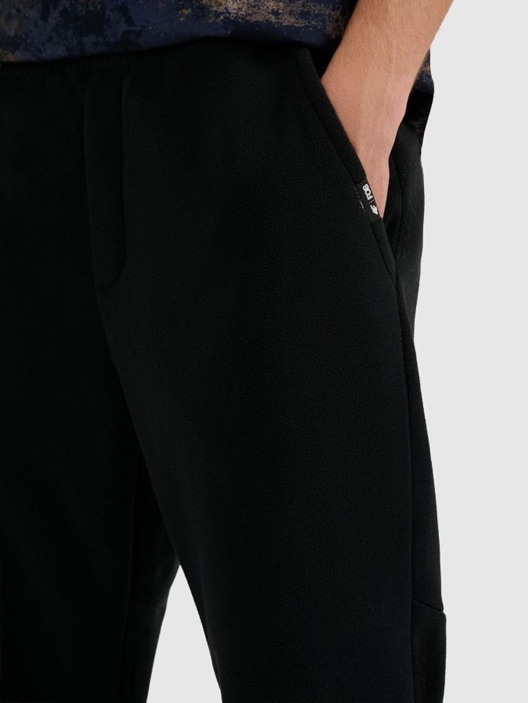 Spodnie dresowe męskie, czarne, 4F