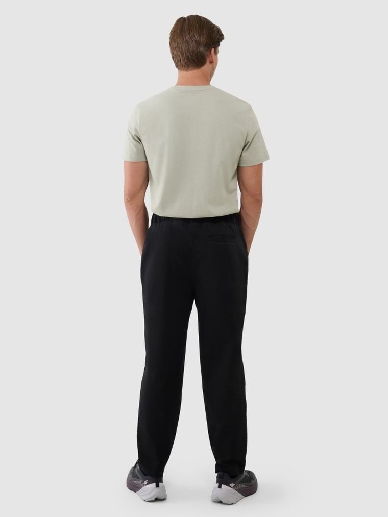 Spodnie dresowe męskie, czarne, 4F