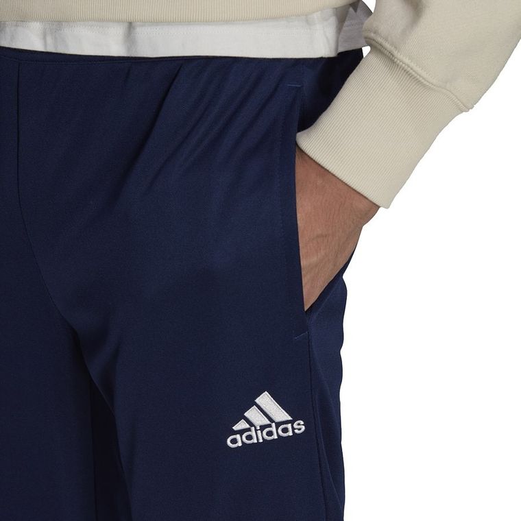 Spodnie dresowe męskie, granatowe, Adidas Entrada 22 Training Panty