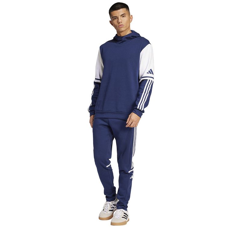 Spodnie dresowe męskie, granatowe, Adidas Squadra