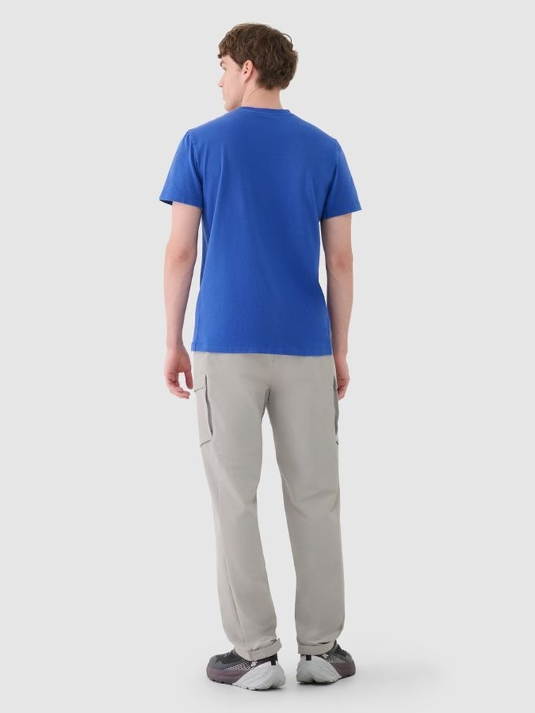 Spodnie dresowe męskie, szare, 4F