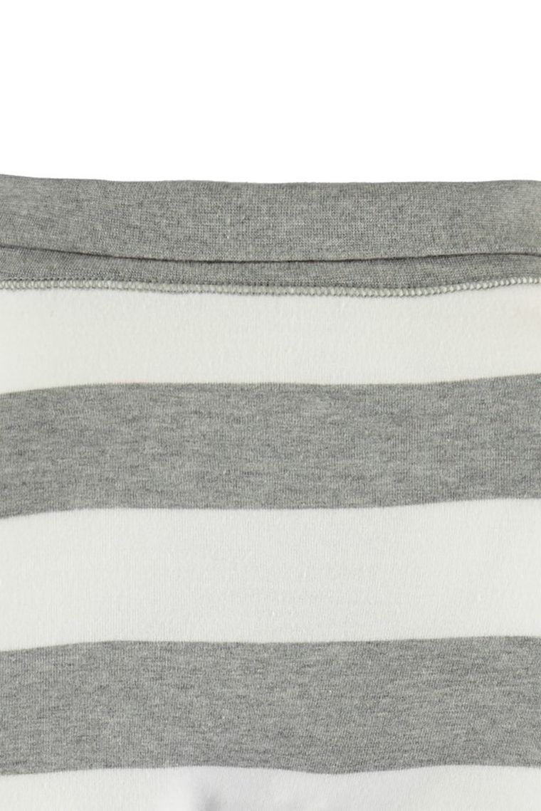 Spodnie dresowe niemowlęce, biało-szare, Bellybutton