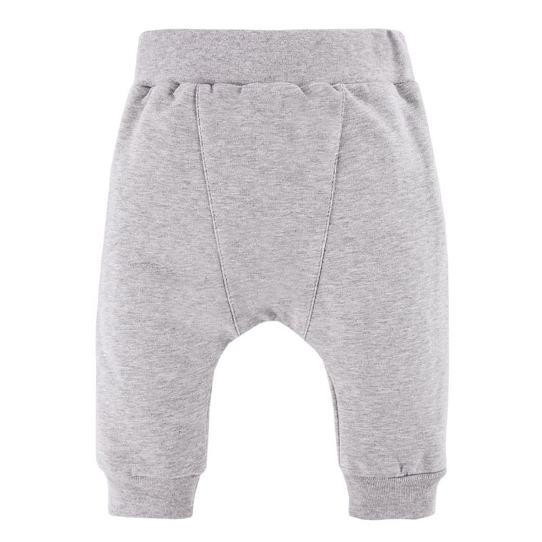 Spodnie dresowe niemowlęce, szare, Eevi