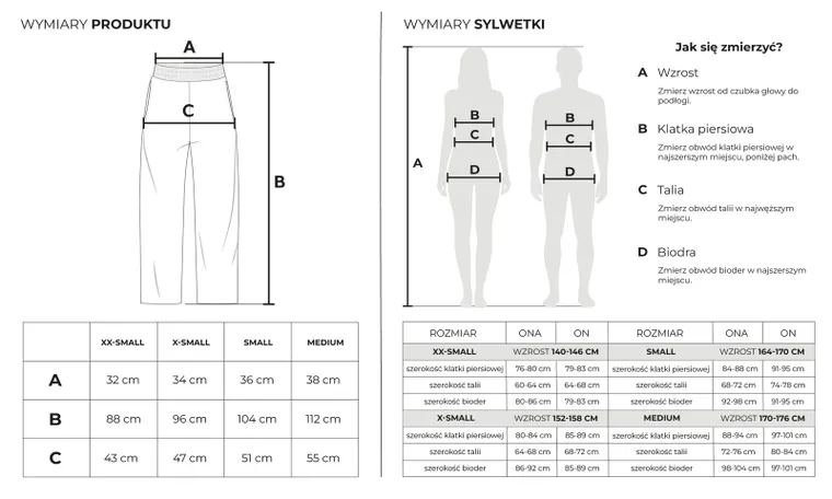 Spodnie dresowe z szeroką nogawką wide oversize NOWEAR