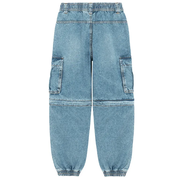 Spodnie jeansowe jogger z odpinanymi nogawkami Cool Club