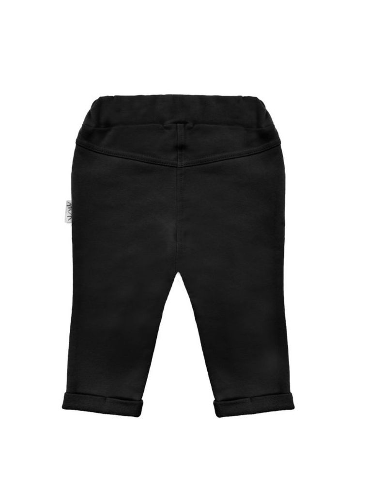 Spodnie materiałowe chłopięce, czarne, Nicol