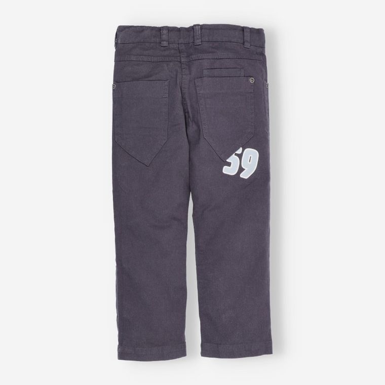 Spodnie materiałowe chłopięce, czarne, Nini