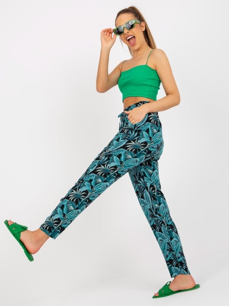 Spodnie materiałowe damskie, mix, Sublevel