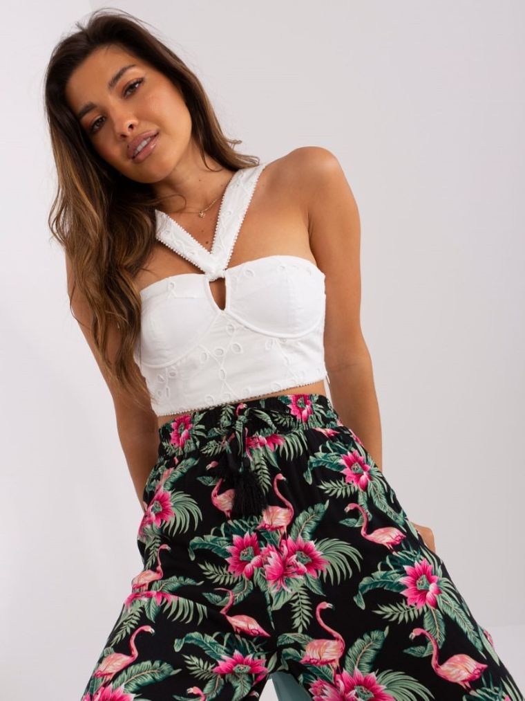 Spodnie materiałowe damskie, mix, Sublevel