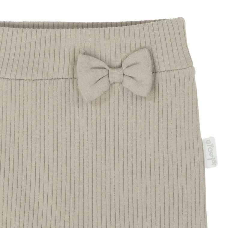 Spodnie materiałowe dziewczęce, beżowe, Nicol