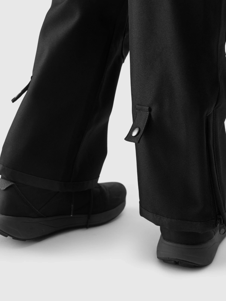 Spodnie narciarskie chłopięce, czarne, 4F