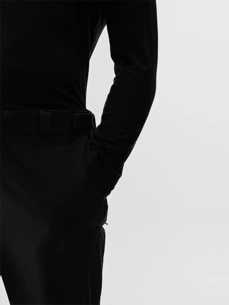 Spodnie softshell męskie, czarne, 4F