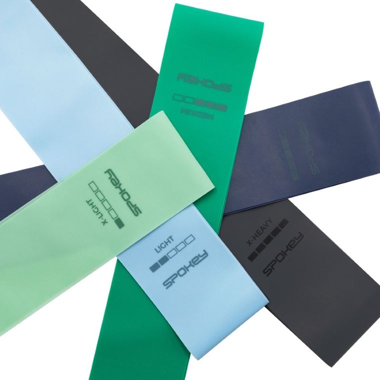 Spokey, Artio set, zestaw gum fitnesowych, 5 szt.