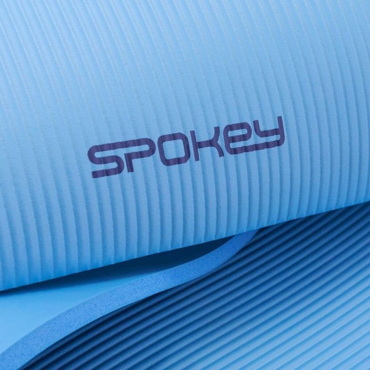 Spokey, Softmat, mata fitnesowa, niebieska, 1 cm