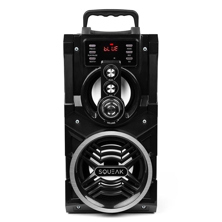 Squeak, Beatboxer Bluetooth 5.1 Speaker, głośnik Bluetooth z karaoke, Radio Fm, Microsd, Aux i USB