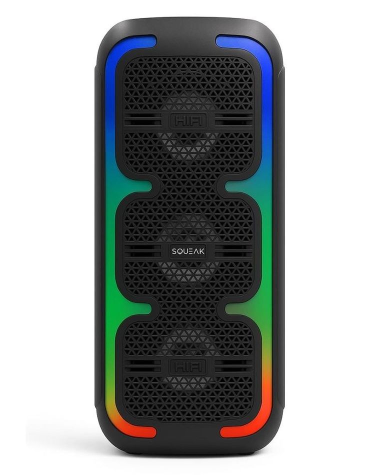 Squeak, BeatOne, głośnik karaoke, bluetooth 5.3, 45W, MICROSD, AUX, USB-C, SQ1009