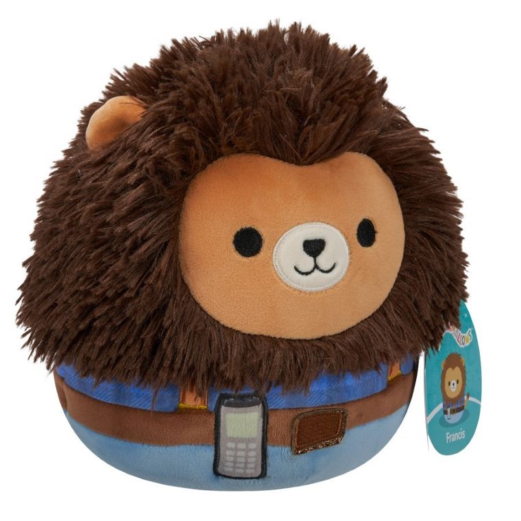 Squishmallows, Francis, lew strażak, maskotka, 19 cm