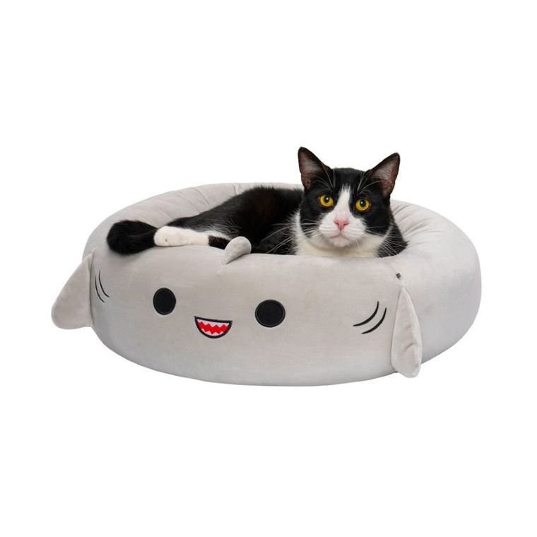Squishmallows, legowisko dla psa, rozmiar L, 76 cm, Gordon The Shark