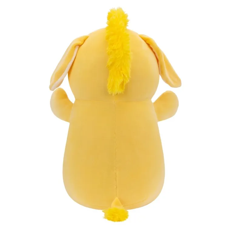 Squishmallows, Medium Plush, Hugmees, Gavyn Yellow Donkey, żółty osiołek, maskotka, 25 cm