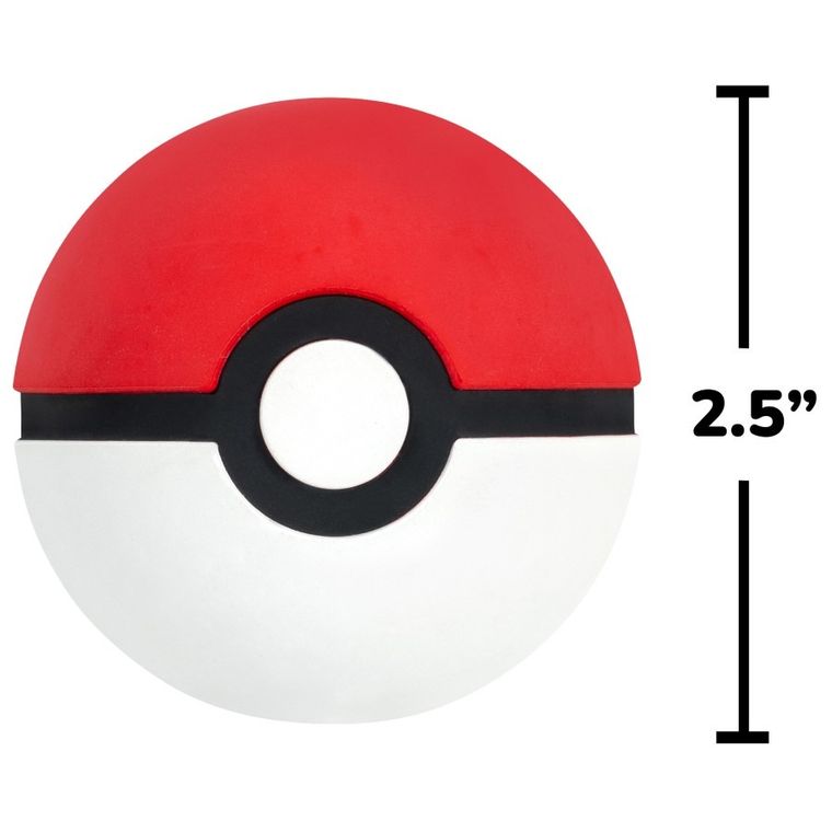 Squishmallows, Pokémon, PokeBall, piłka dla psa, 2.5"