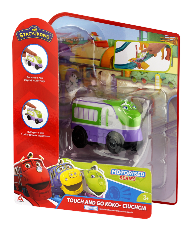 Stacyjkowo, Touch&Go, Koko, lokomotywa