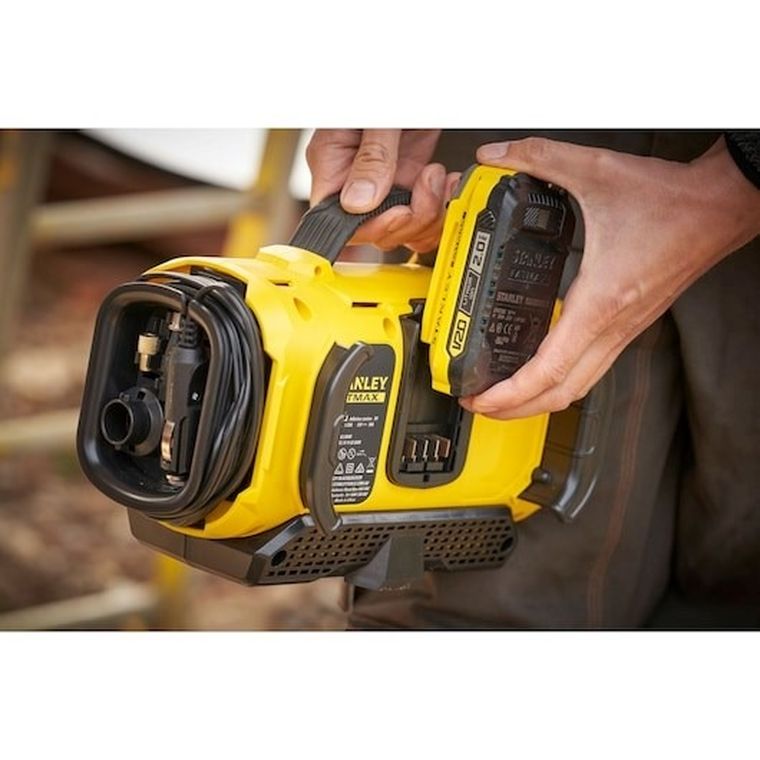 Stanley, kompresor akumulatorowy, 18V, SFMCE520B