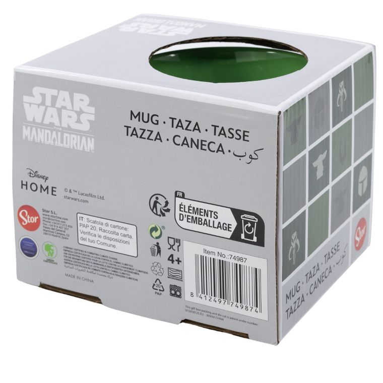 Star Wars, Mandalorian, kubek ceramiczny, 380 ml
