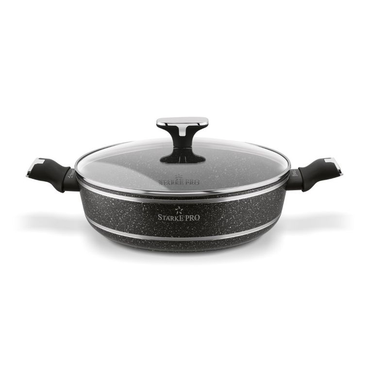 Starke, Celebrity Marble, patelnia krótki uchwyt, 28-8 cm