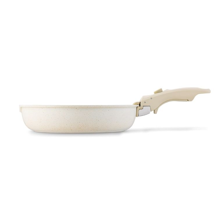 Starke Pro, Compacti Creamy, komplet patelni, 3 elementy