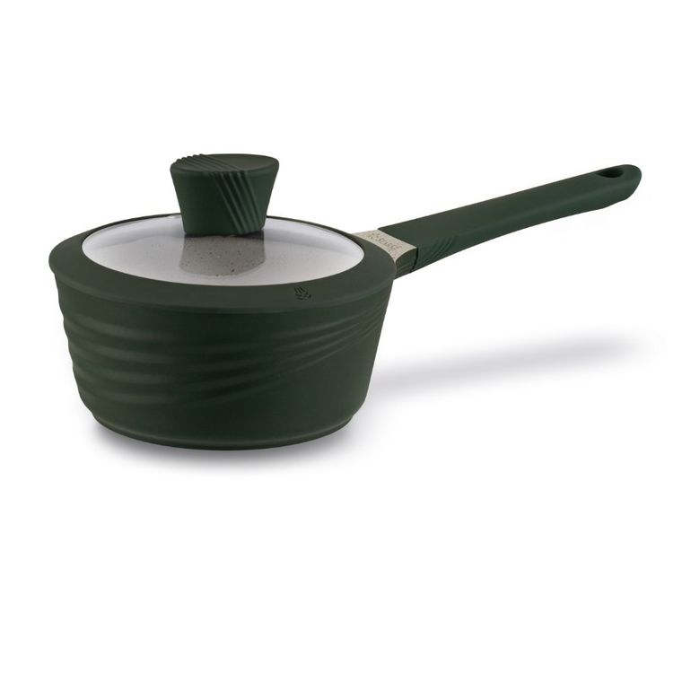 Starke Pro, Naturale, zestaw garnków marmurowych z pokrywką i patelnia, 10 elementów