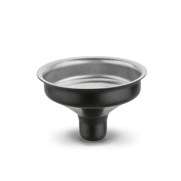 Starke Pro, piersiówka nierdzewna z lejkiem, czarna, 170 ml + etui color box