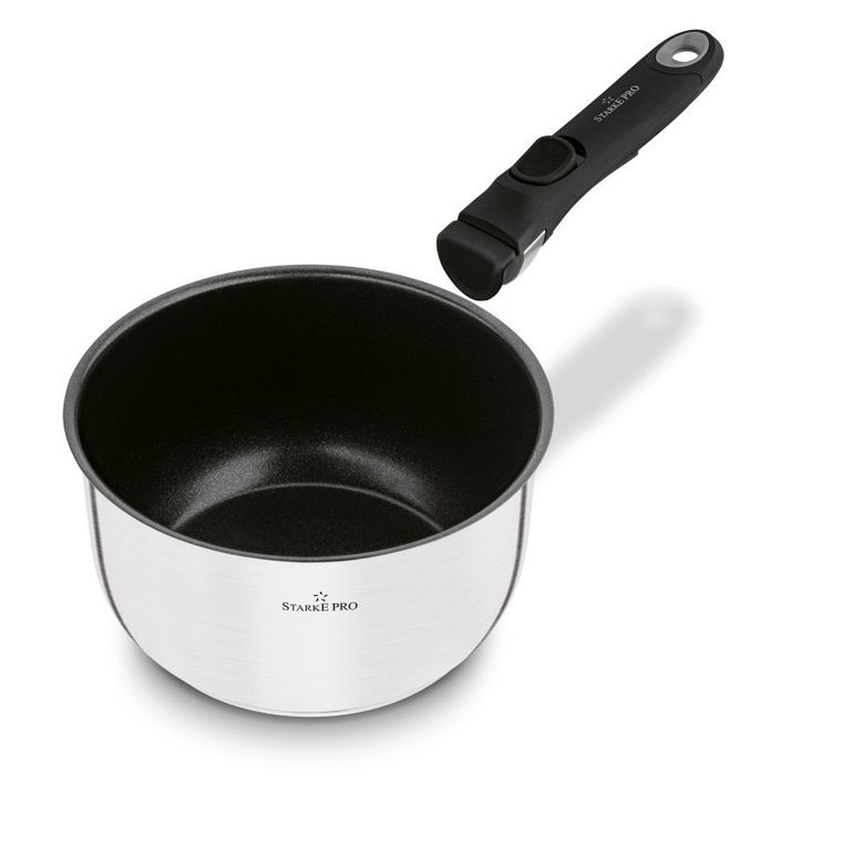 Starke Pro, Susvid, komplet garnków, odpinana rączka, 4 elementy