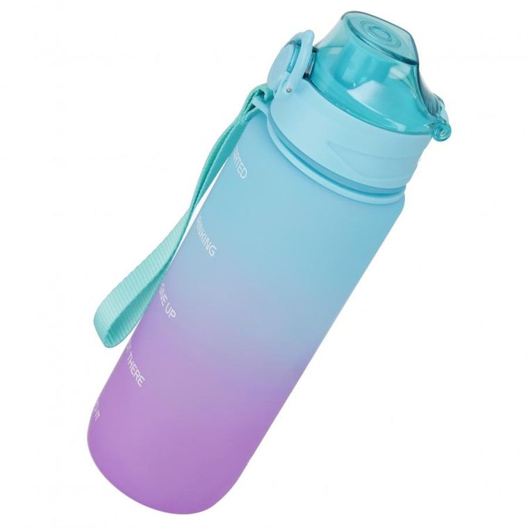 Starpak, bidon, ombre, fioletowo-niebieski, 750 ml