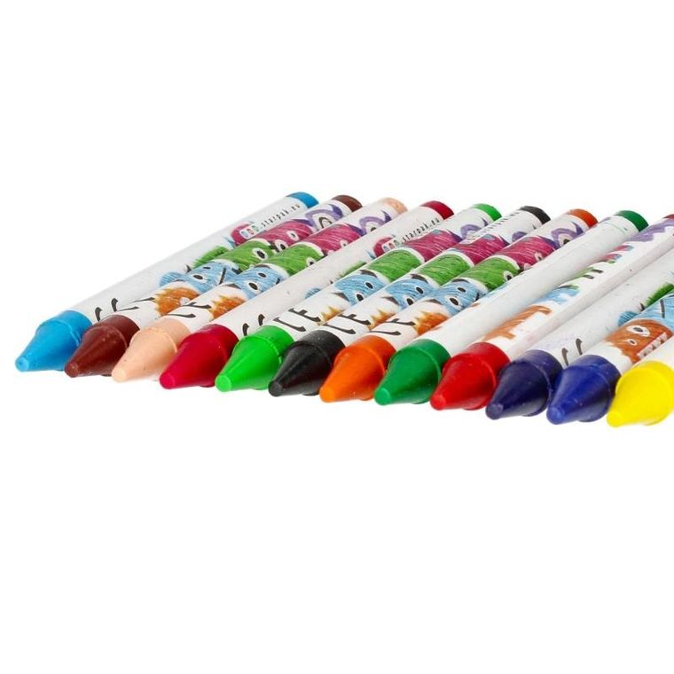 Starpak, kredki woskowe, 12 kolorów