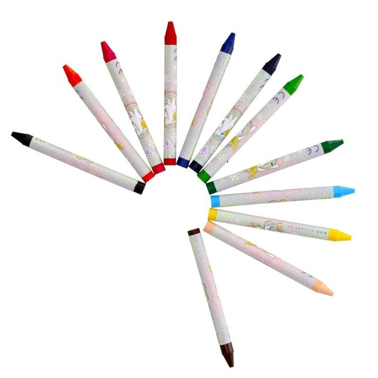 Starpak, kredki woskowe, Unicorn, 12 kolorów