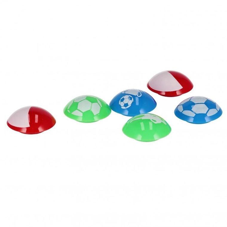 Starpak, magnes, football, 30 mm, 6 szt.