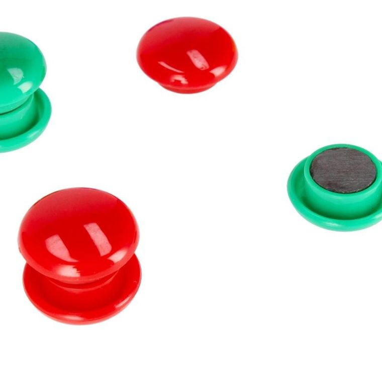 Starpak, magnesy, 22mm, mix kolorów