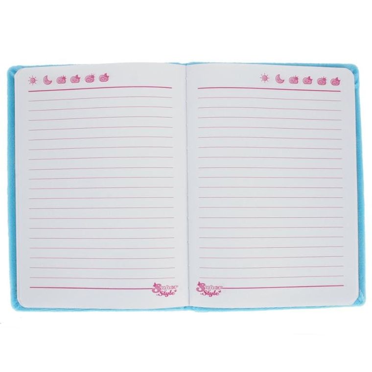 Starpak, notes pluszowy, tęczorożec, 1 szt.