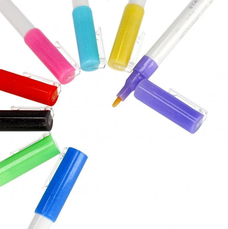 Starpak, Outline, marker konturowy, metaliczny, 8 kolorów